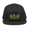 Embroidered Phoenix 5-Panel Cap — GO! WITH NIKO