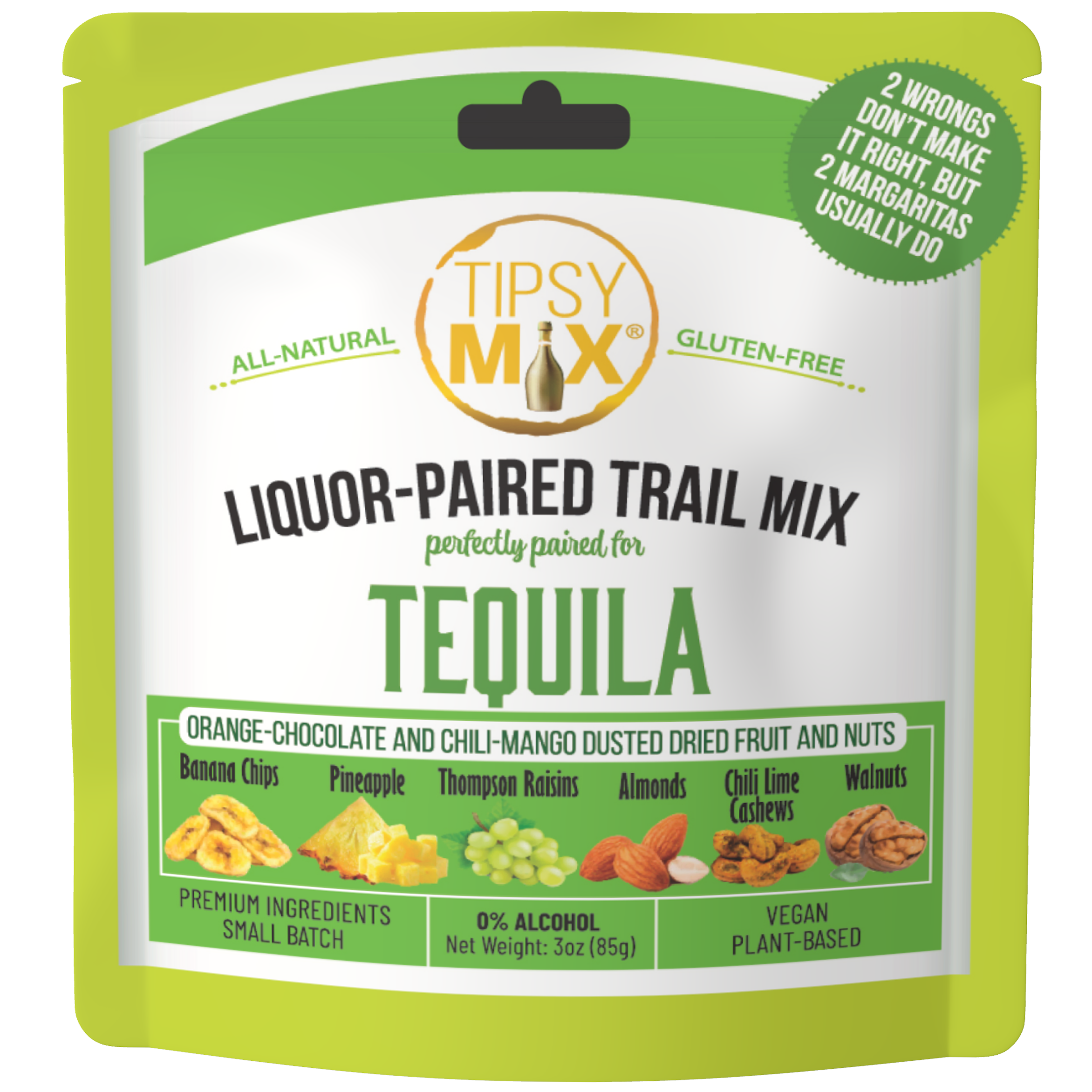 TIPSY MIX LIQUOR-PAIRED TRAIL MIX