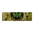 Flower to the People Bumper Sticker — Green Dragon Cannabis Leaf Design - GO! WITH NIKO LLC