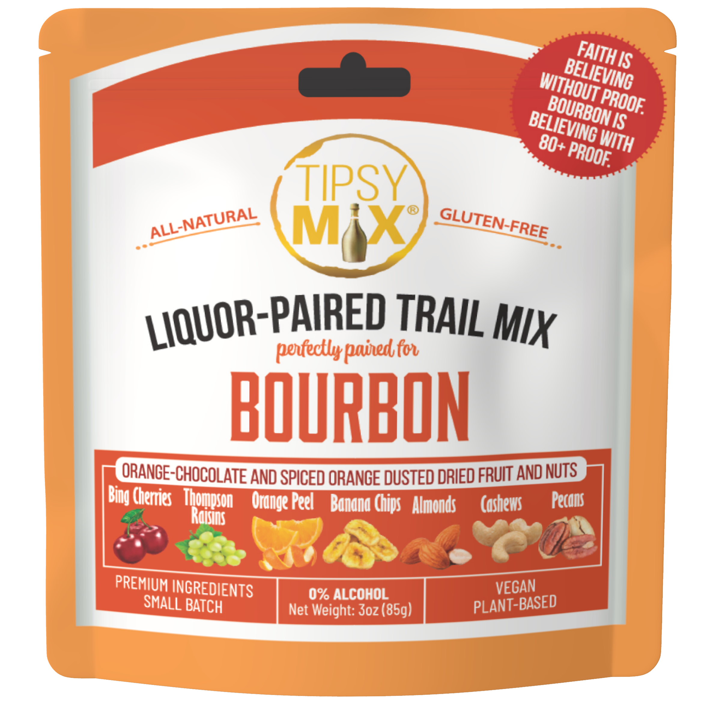TIPSY MIX LIQUOR-PAIRED TRAIL MIX