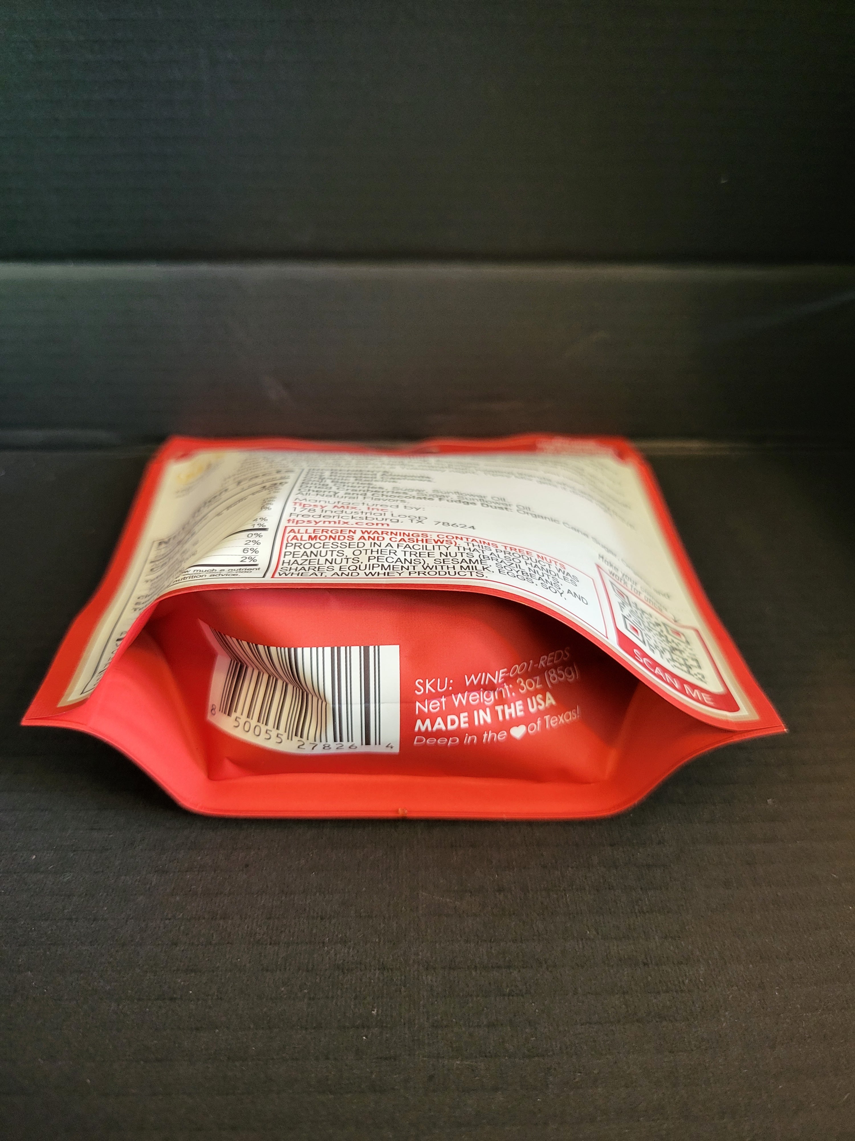 TIPSY MIX WINE-PAIRED TRAIL MIX(0% ALCOHOL)