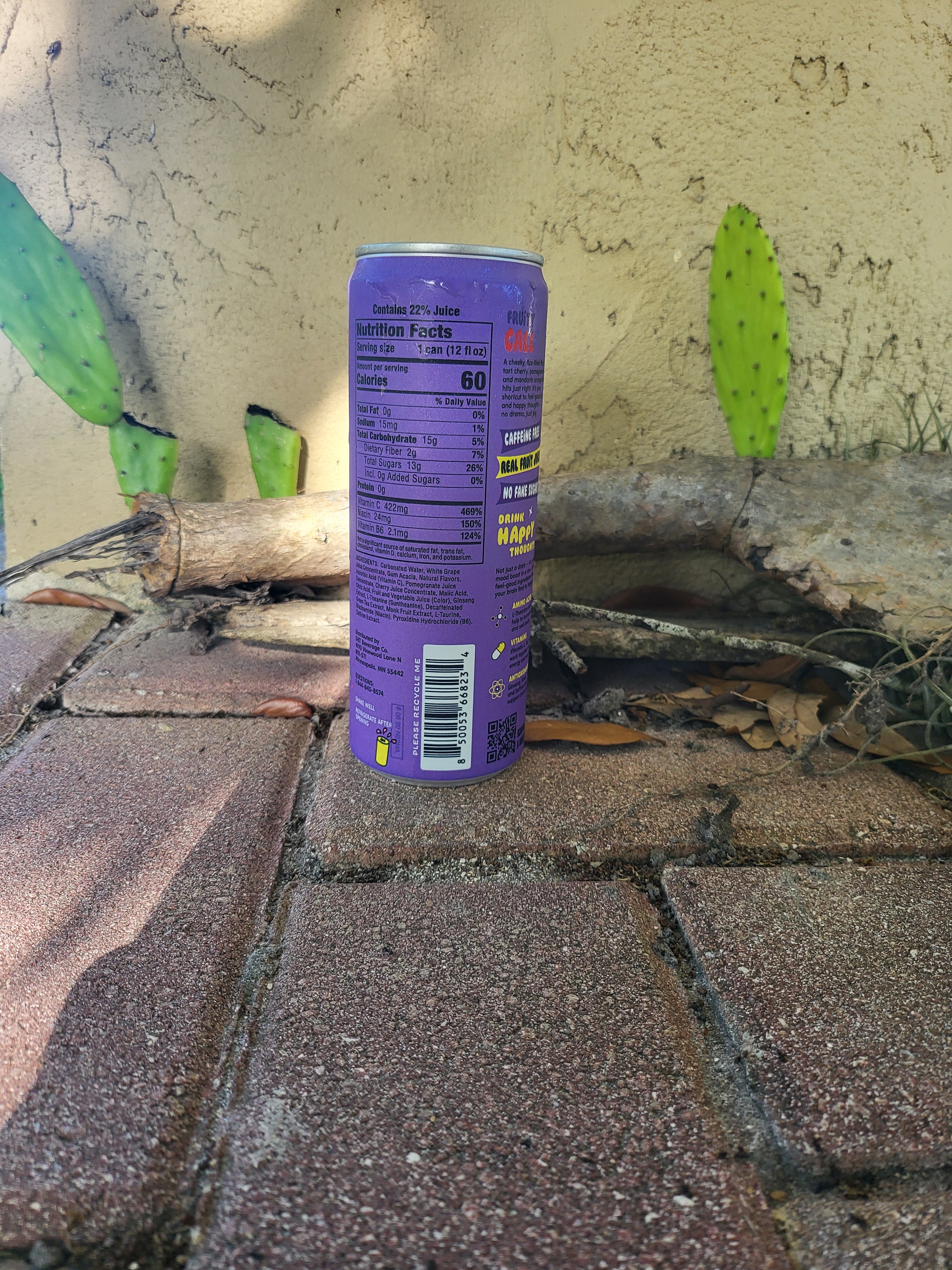 HAPPY THOUGHTS MOOD-BOOSTING FUNCTIONAL JUICE DRINK